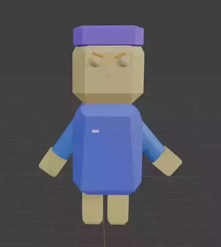 Low-Poly Human