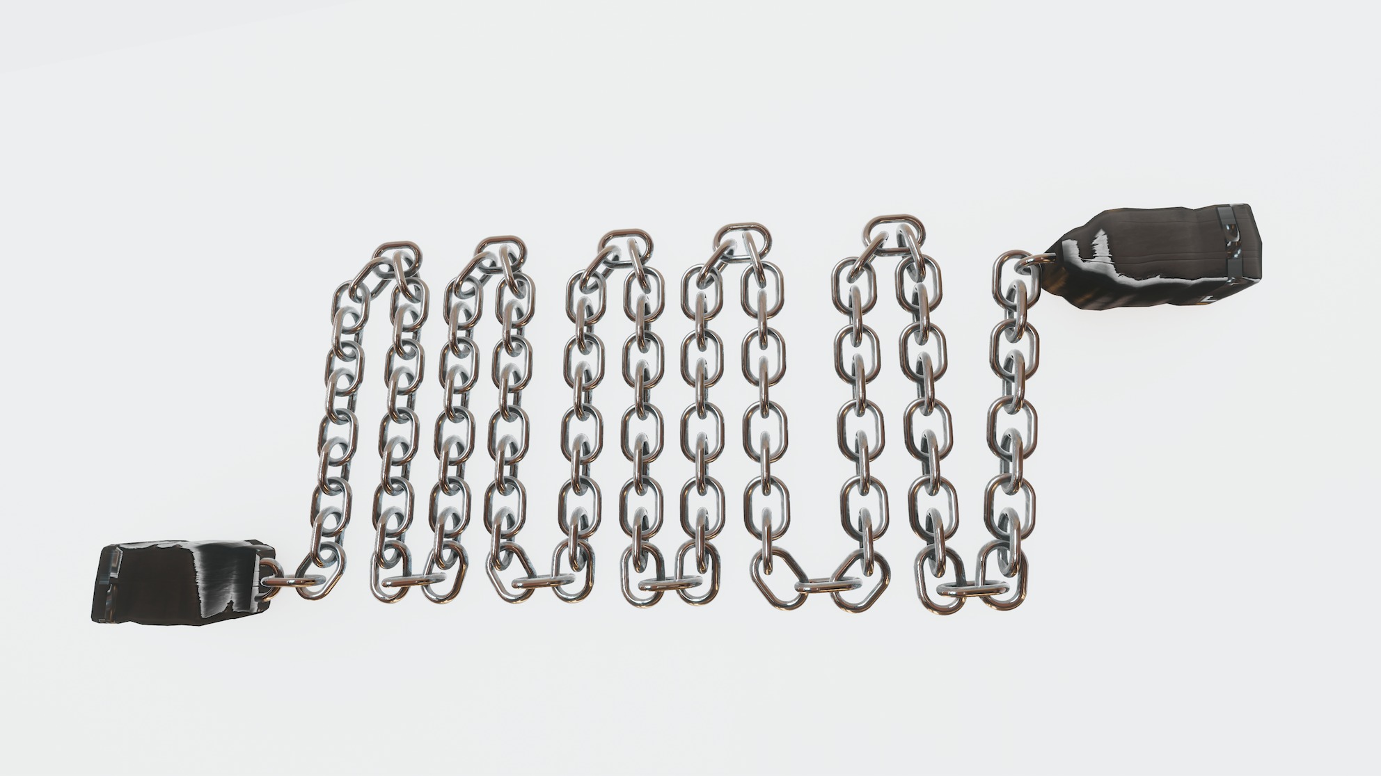 Japanese ancient weapon pack x10 3D model_5