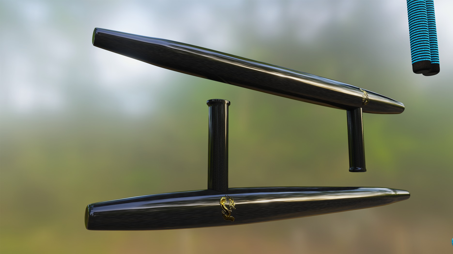 Japanese ancient weapon pack x10 3D model_6