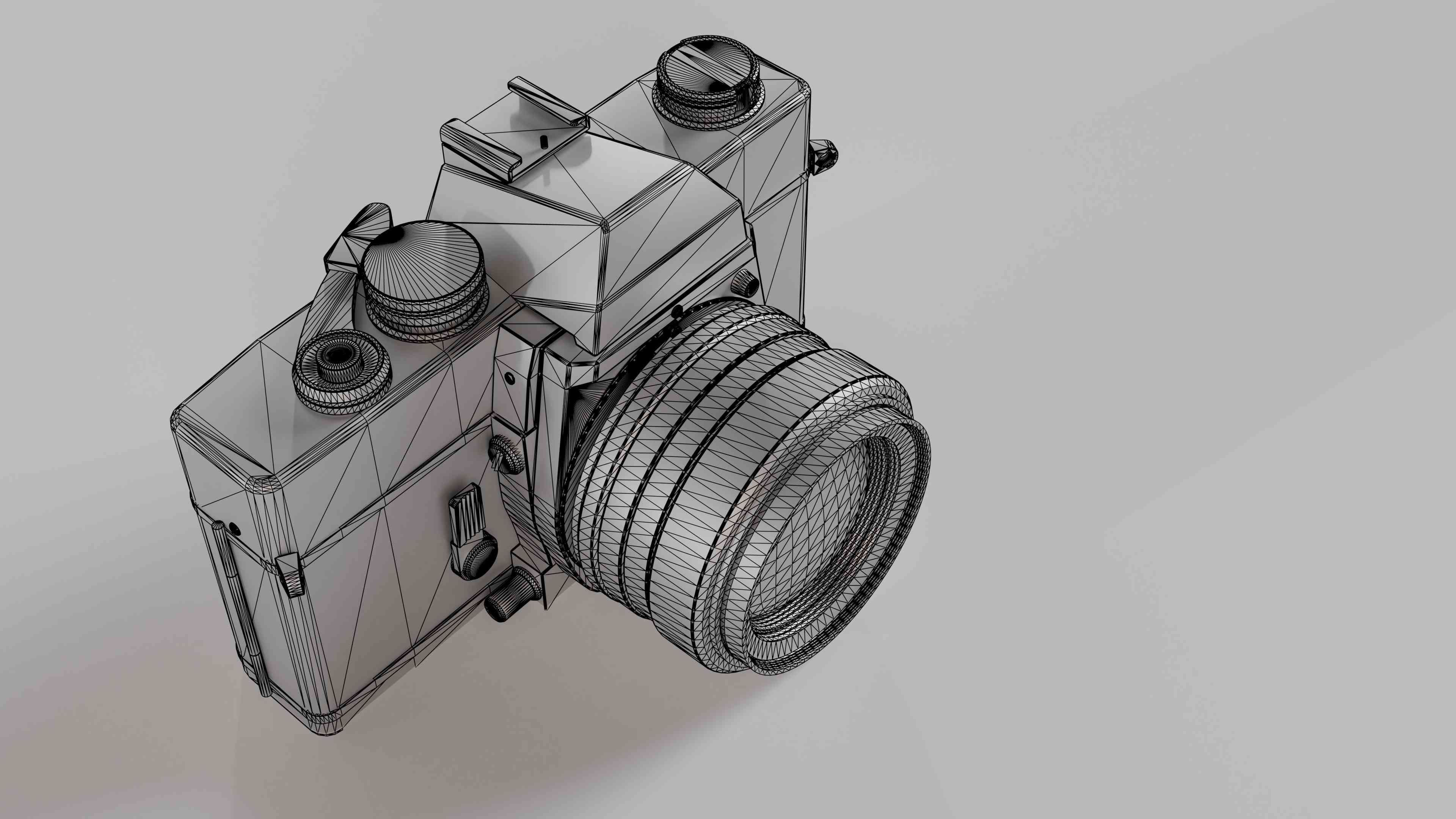 Photocamera Minolta SR-T 101 3D model_5