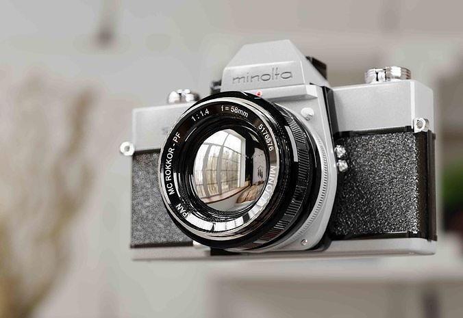 Photocamera Minolta SR-T 101 3D model