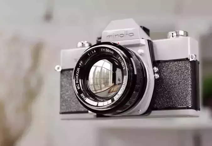 Photocamera Minolta SR-T 101 3D model