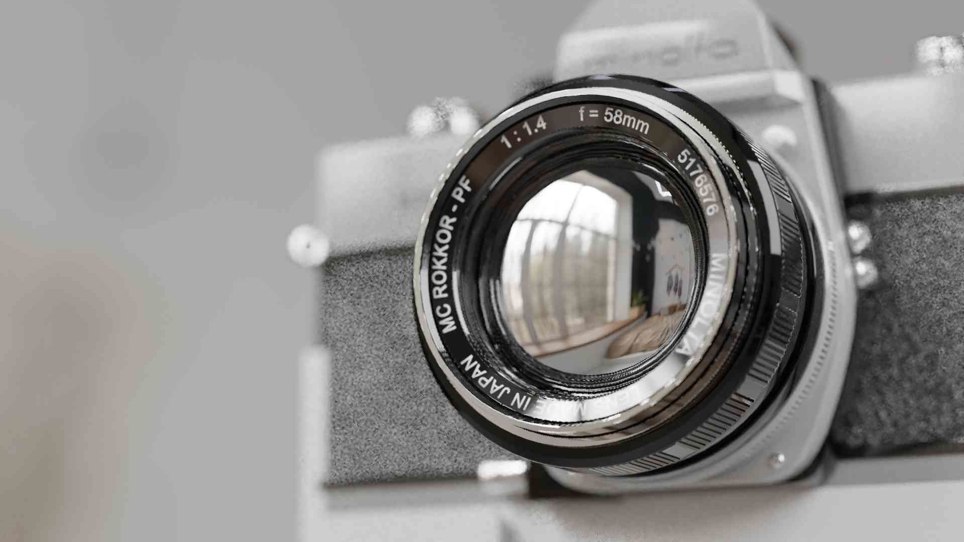 Photocamera Minolta SR-T 101 3D model_8