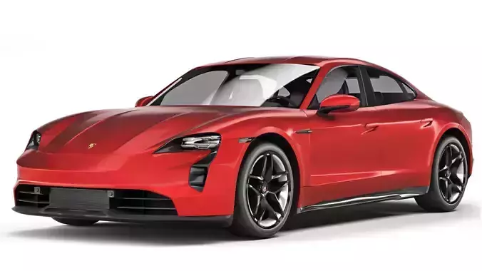 Porsche Taycan GTS 2022 3D model