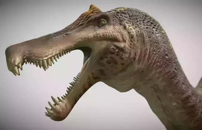 Spinosaurus 2023 Low-poly 3D model