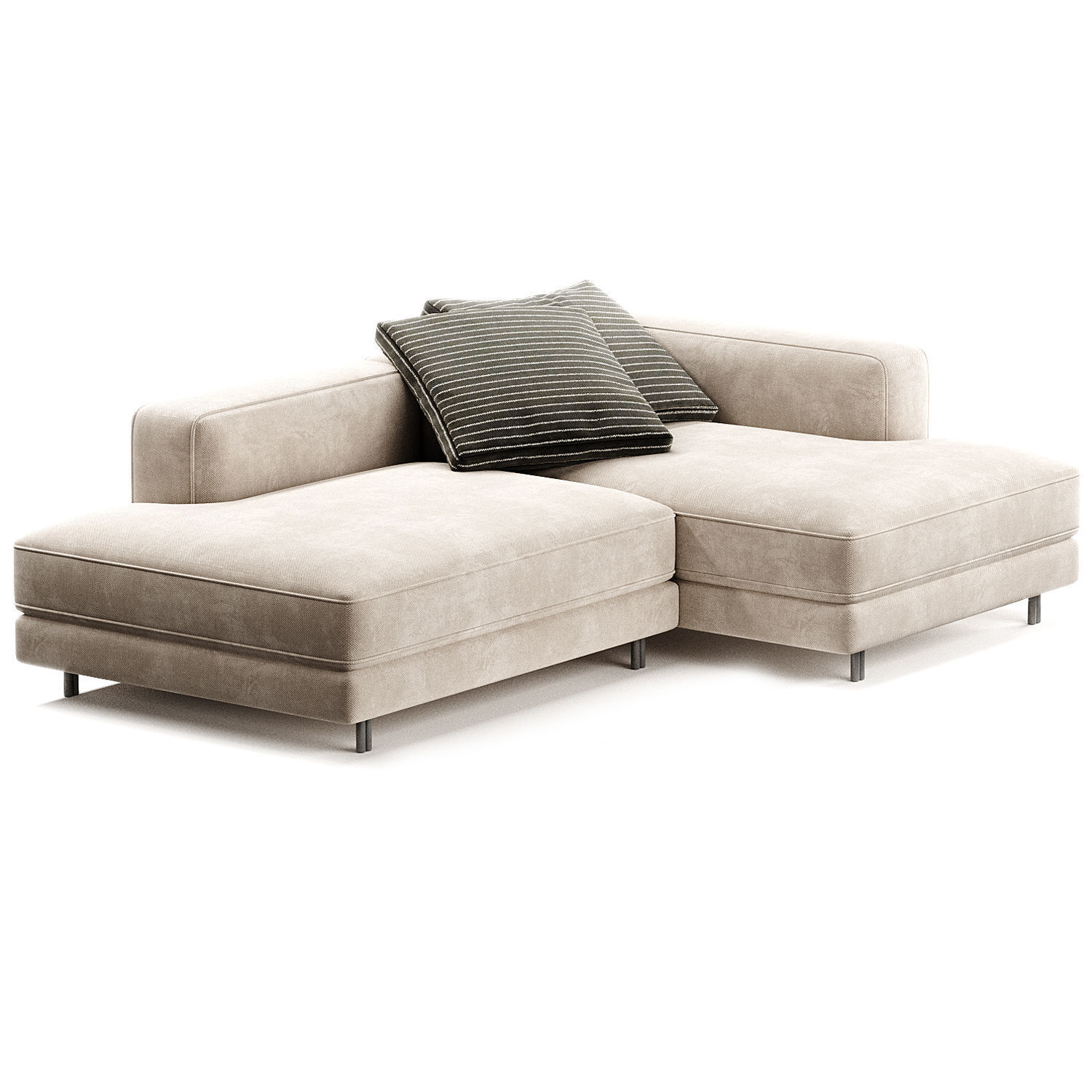 Wave Sofa 3D model_1