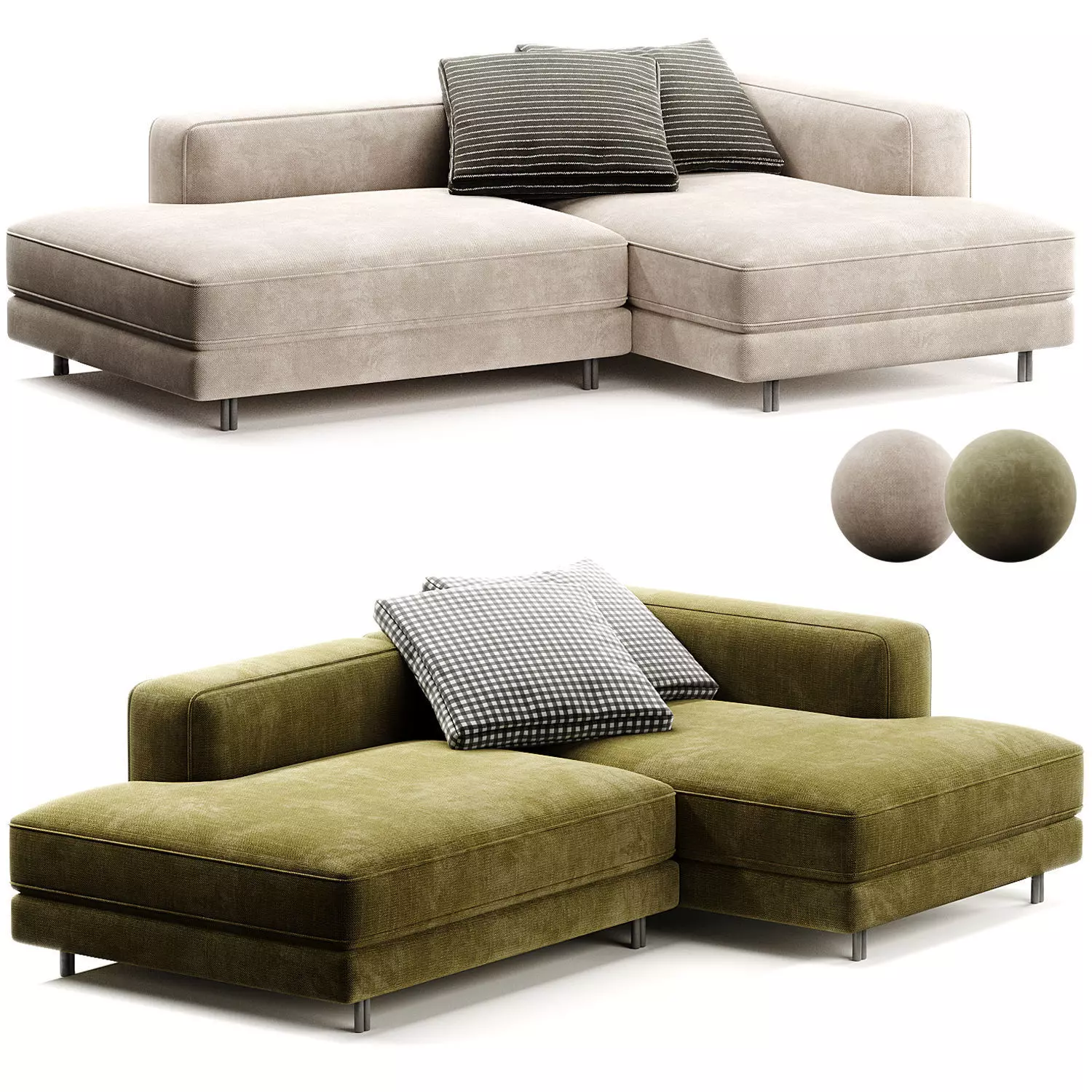 Wave Sofa 3D model_0