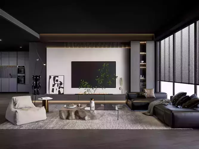 Living room 59 3D model