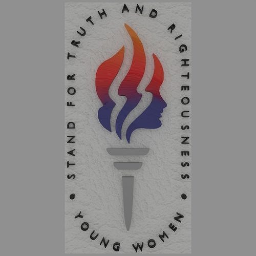 Mormon Young Women Symbol 3D model