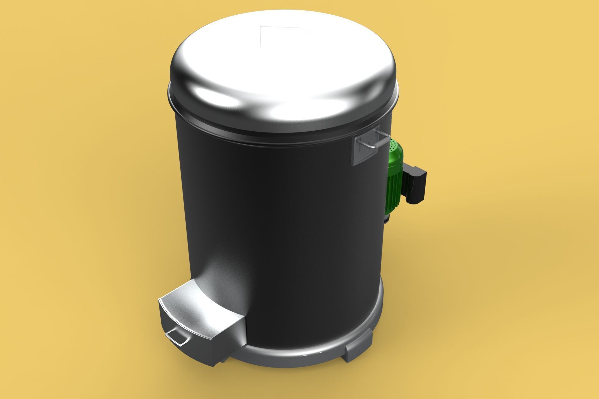 FOOD DRAINER SPINNER MACHINE OIL DRAIN FILTER CENTRIFUGAL DRYER 3D model_2