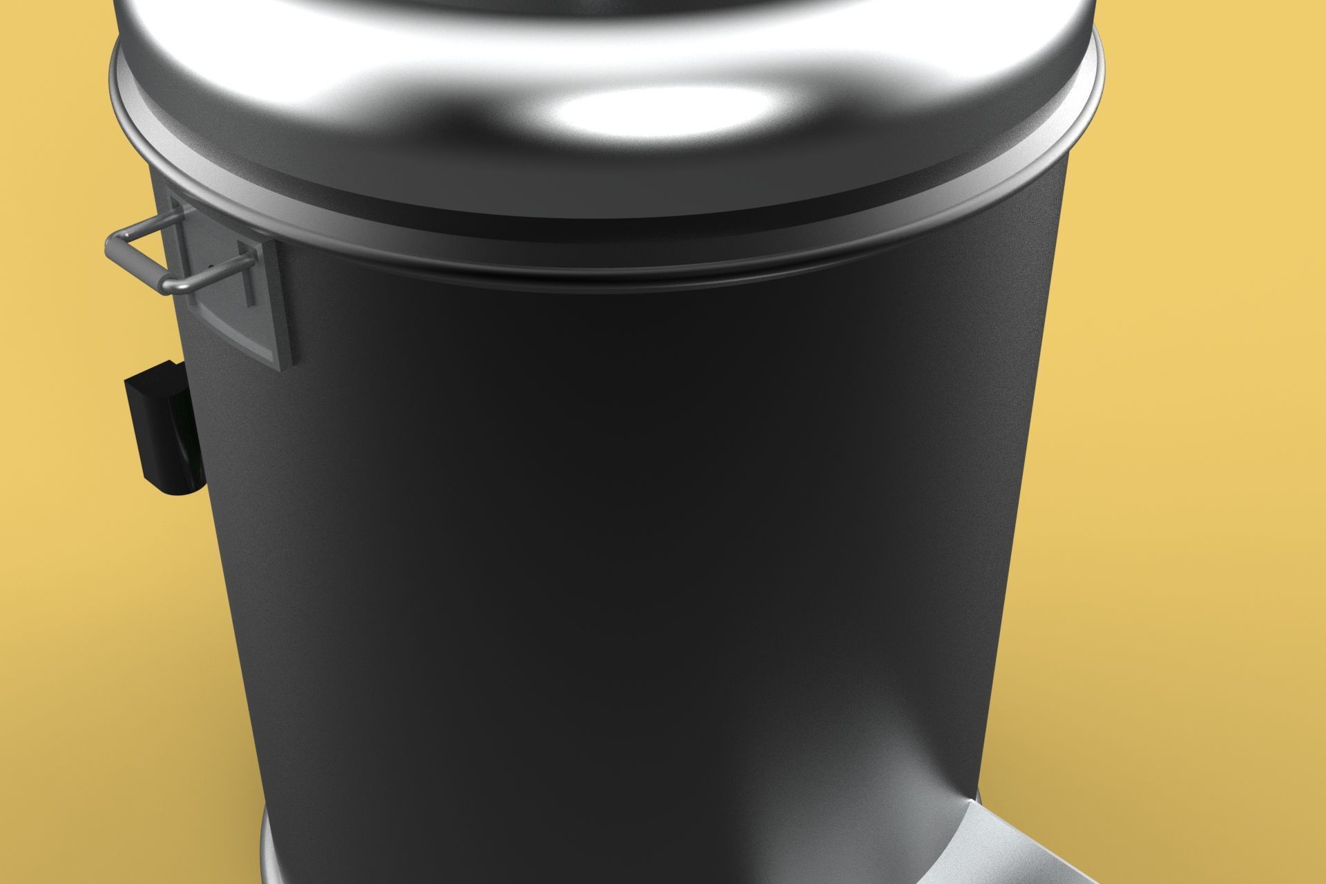 FOOD DRAINER SPINNER MACHINE OIL DRAIN FILTER CENTRIFUGAL DRYER 3D model_13