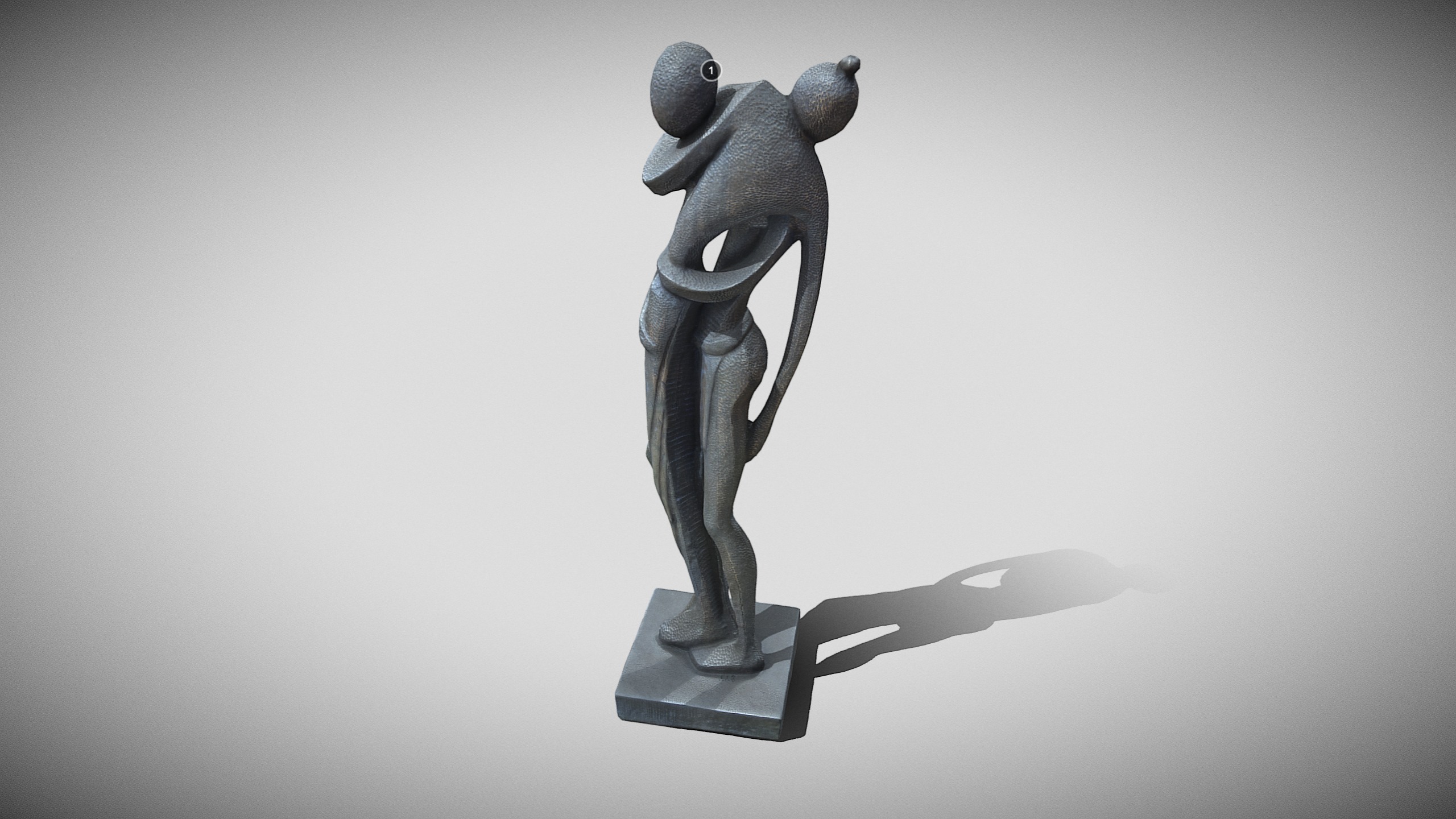 Intimacy Low-poly 3D model_1