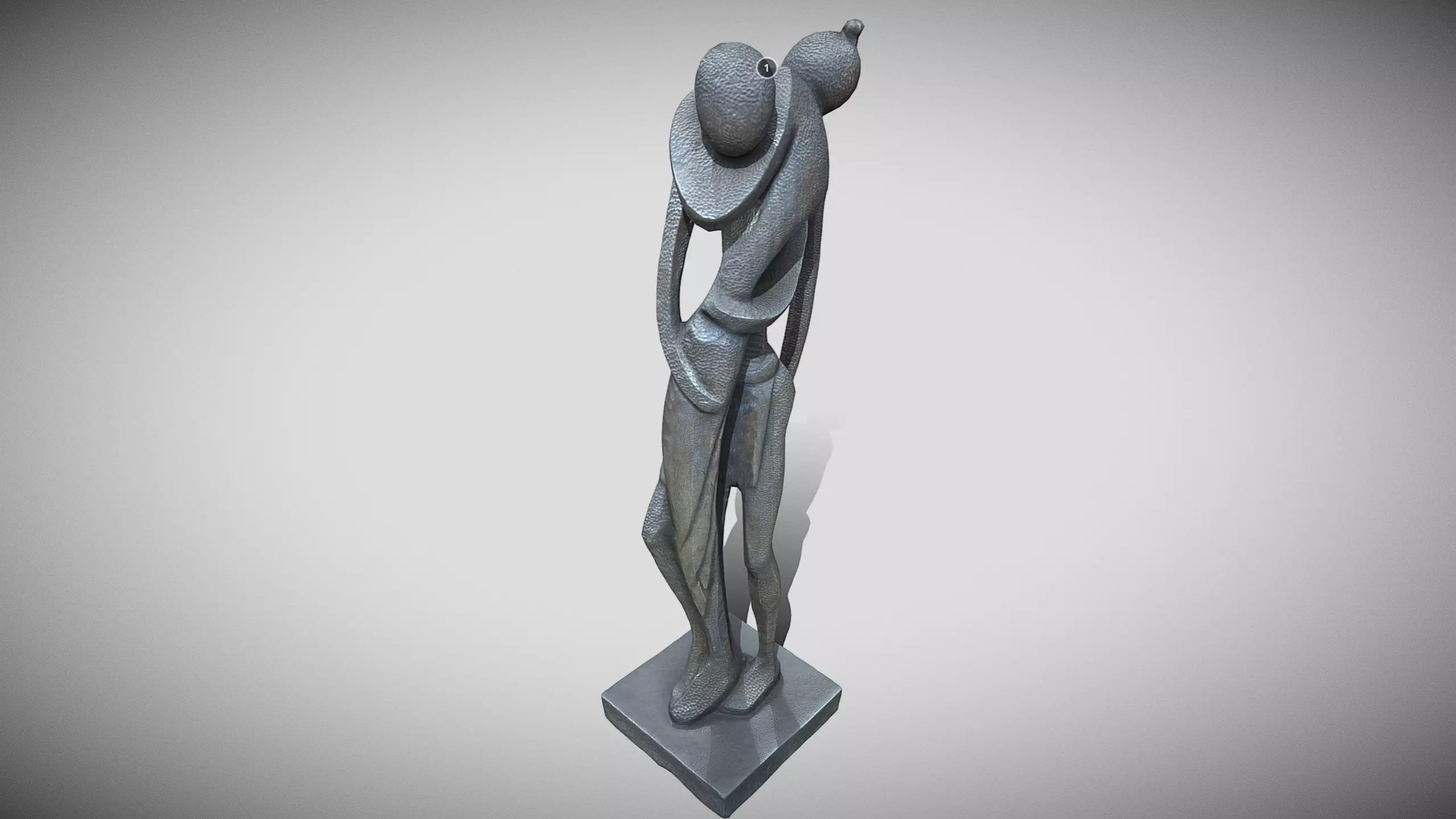 Intimacy Low-poly 3D model_0