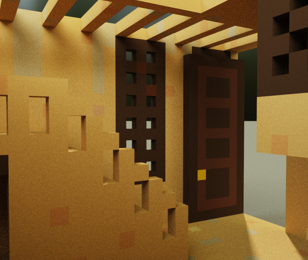 Voxel Palazzo 3D model_29