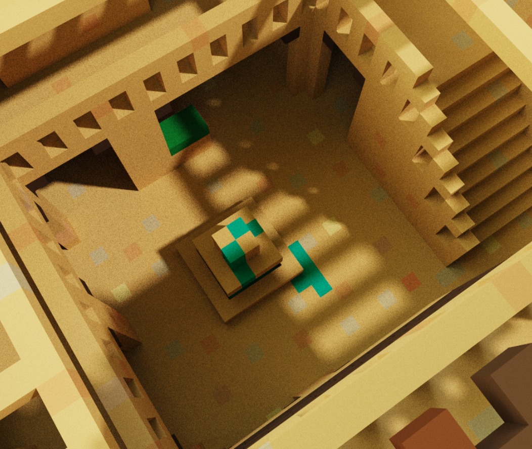 Voxel Palazzo 3D model_5