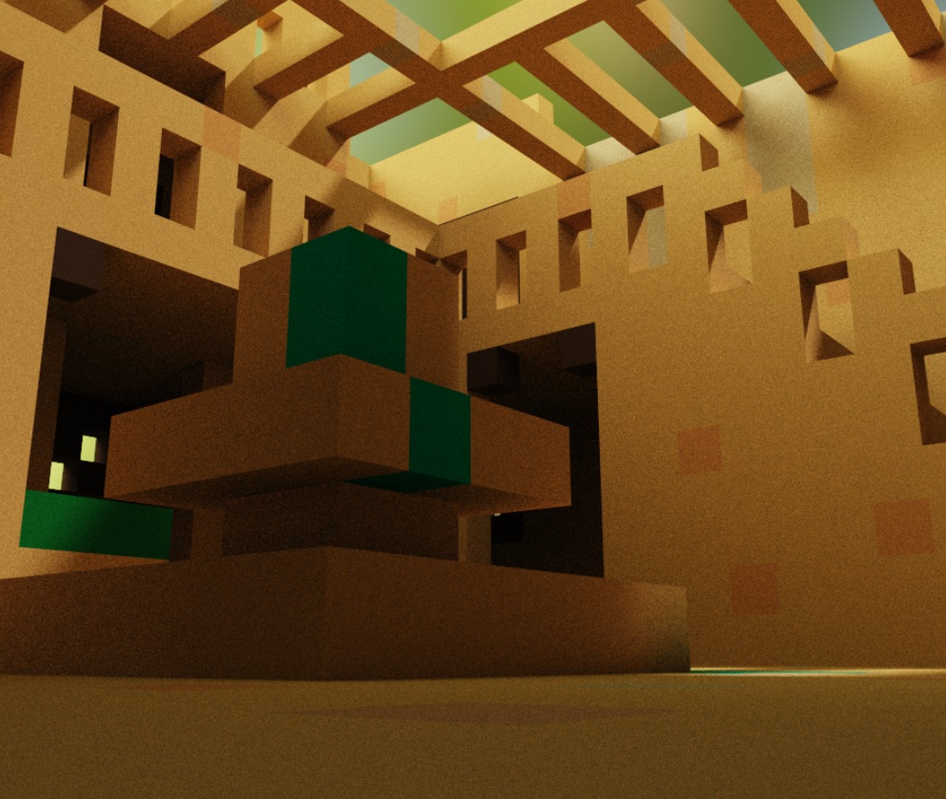 Voxel Palazzo 3D model_26