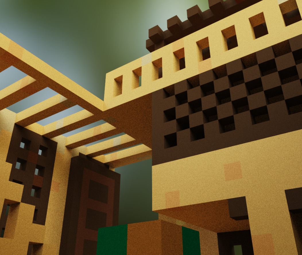 Voxel Palazzo 3D model_28