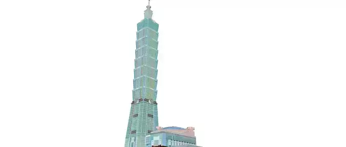 TAIPEI 101 3D model