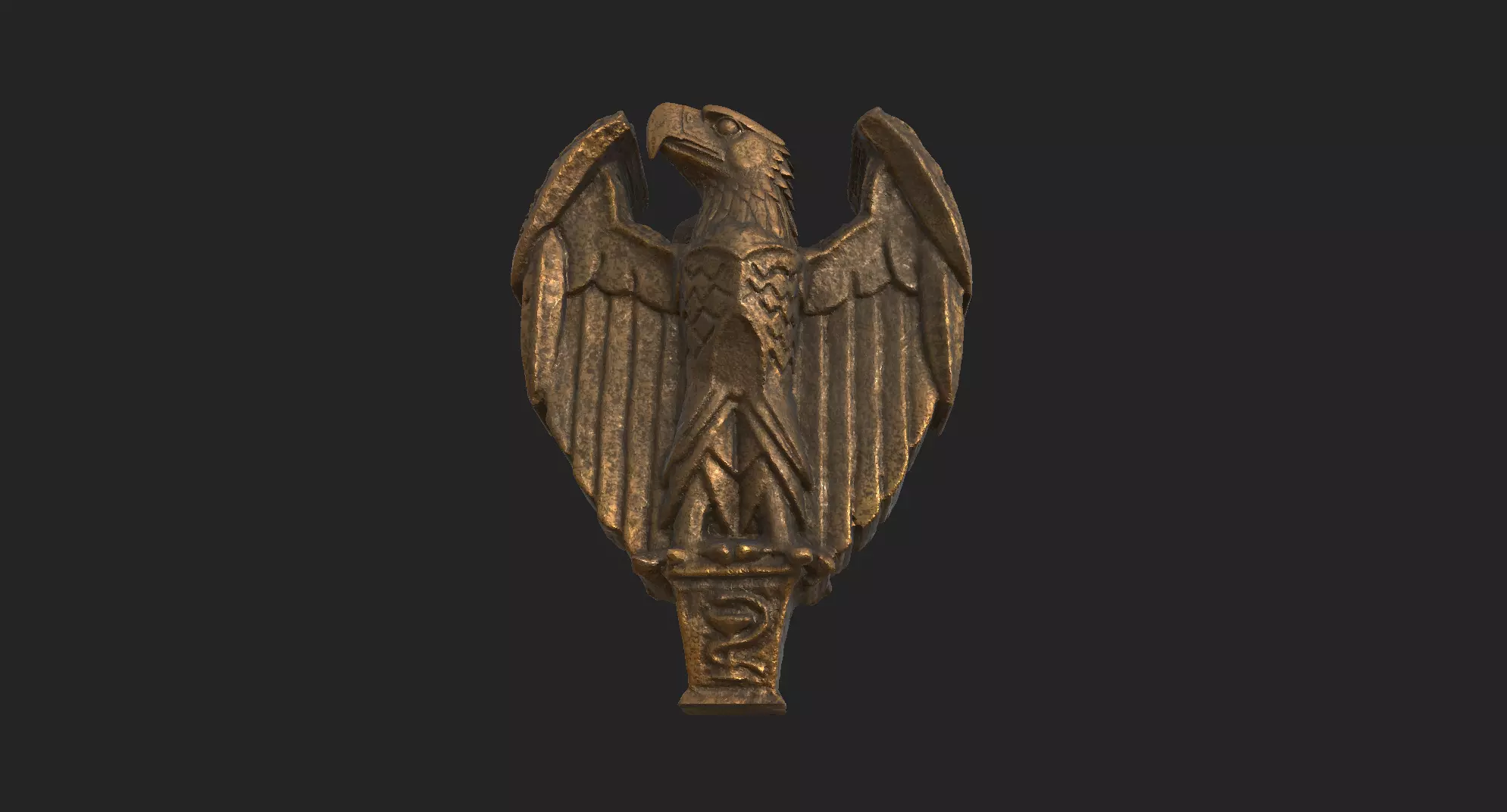 Germania - Reich Adler Eagle Medical 3D model
