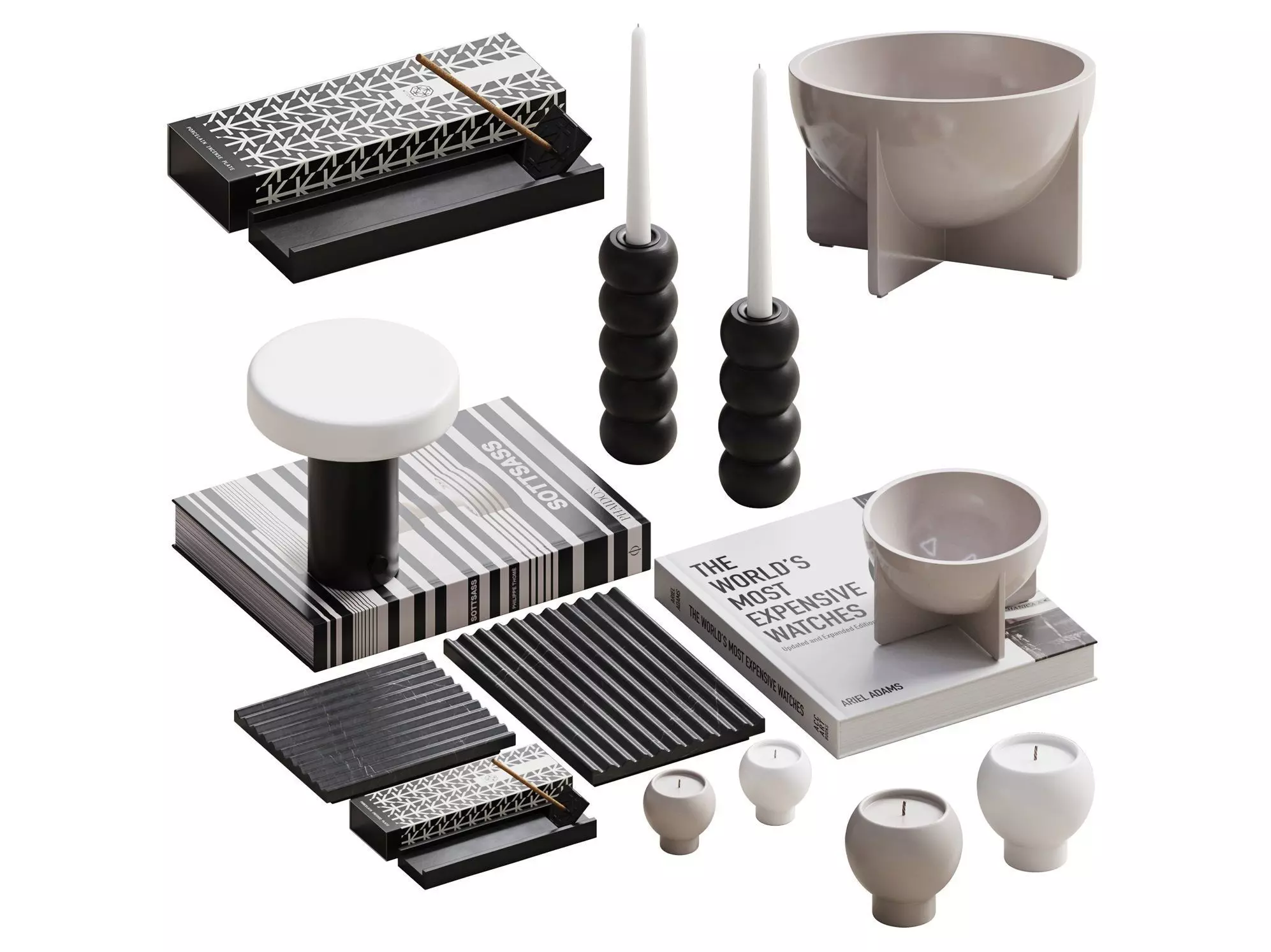 Decor Set 008 3D model_0