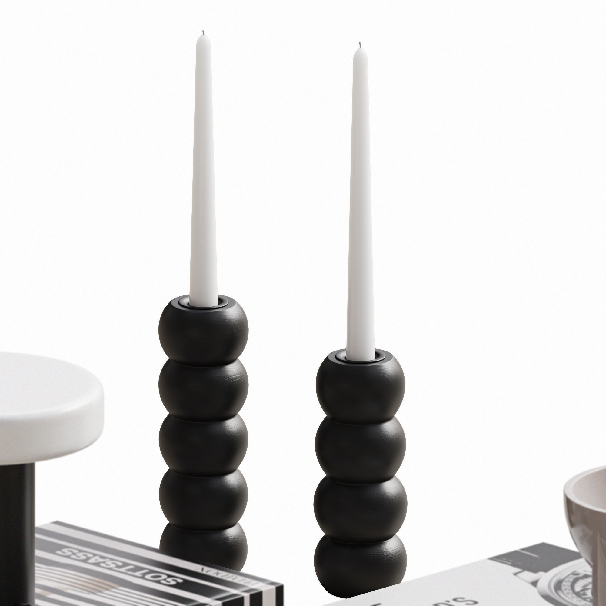 Decor Set 008 3D model_5