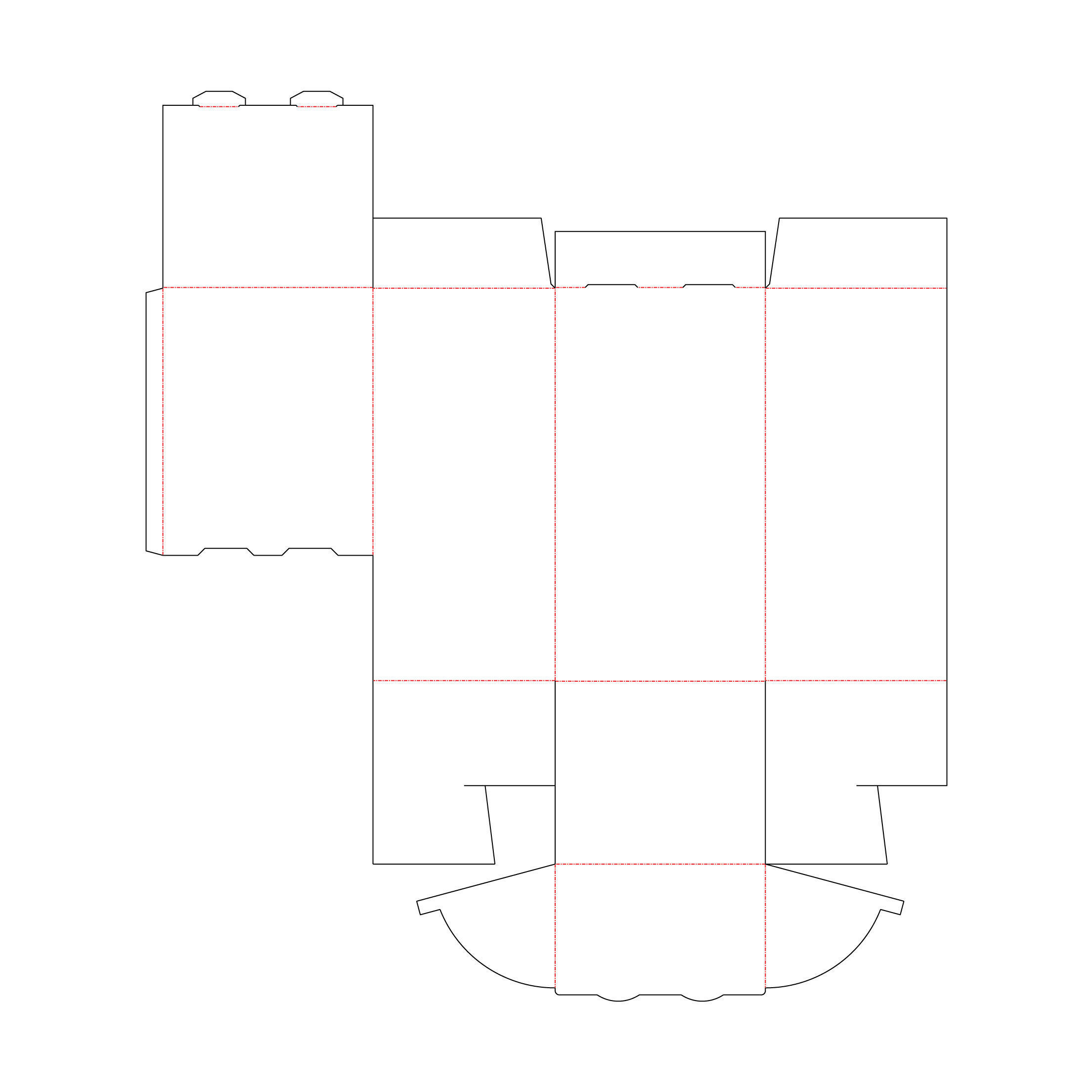 Packaging Dispenser box 150x130x280mm Texture_10