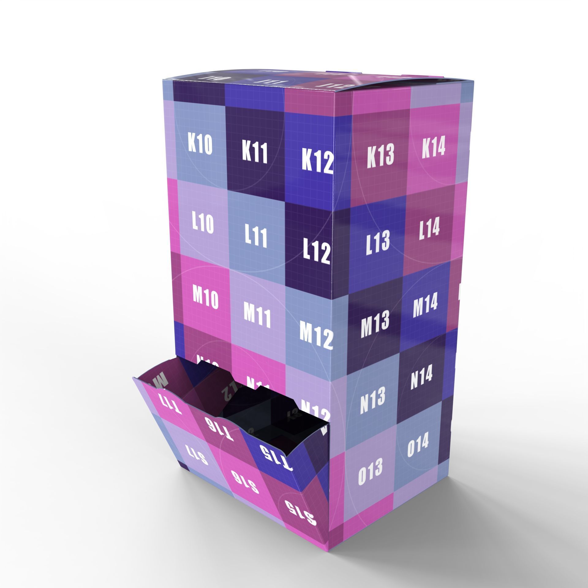 Packaging Dispenser box 150x130x280mm Texture_8