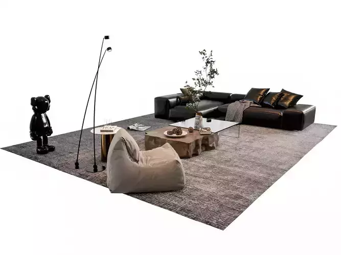 Sofa Coffee table sofa  combination 000