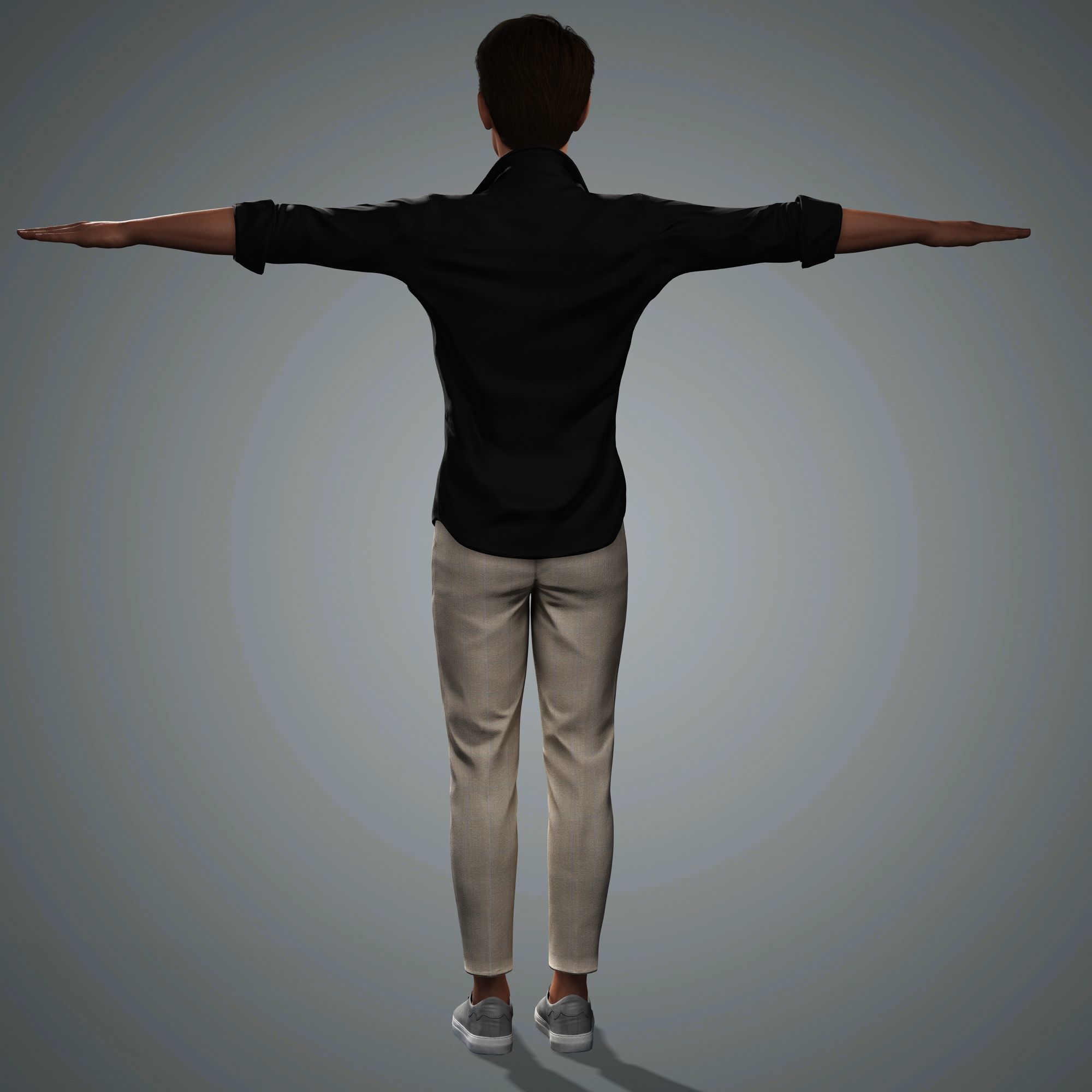 Andrew Garfield Character 3D Model Low-poly 3D model_16