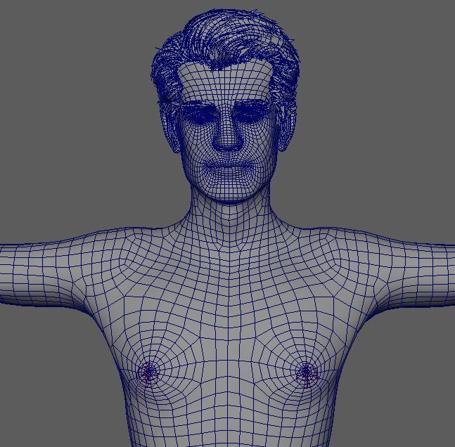 Andrew Garfield Character 3D Model Low-poly 3D model_21