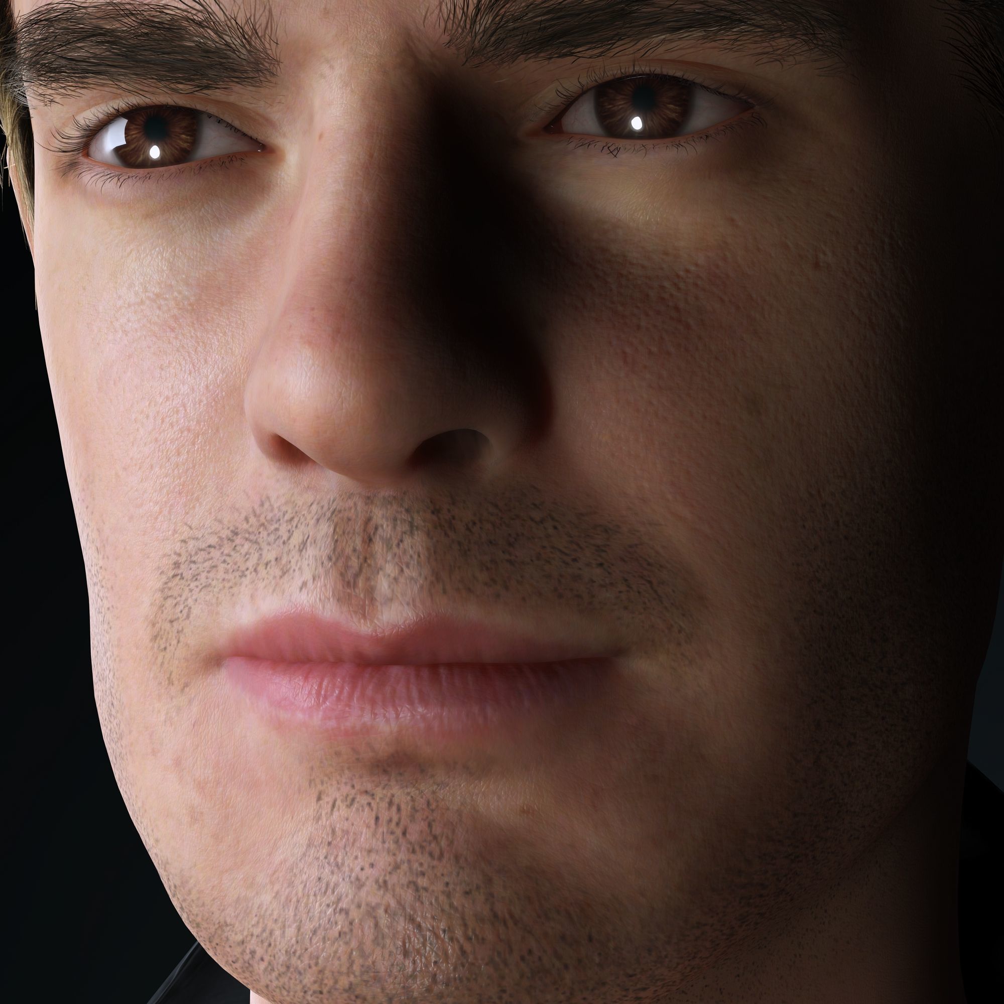 Andrew Garfield Character 3D Model Low-poly 3D model_5