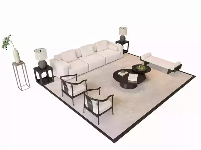 Sofa Coffee table sofa combination 1