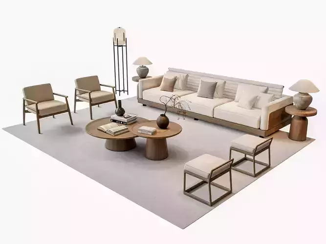 Sofa Coffee table sofa combination 2