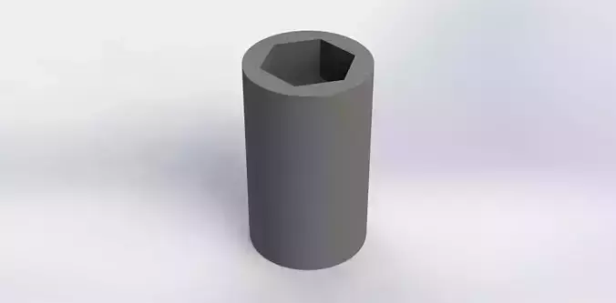 Soquete Longo 38mm x 1 pol Long Socket