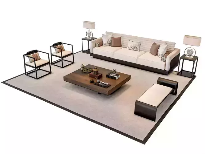 Sofa Coffee table sofa combination 3