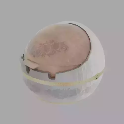 Ashtray Antique Model 3D model