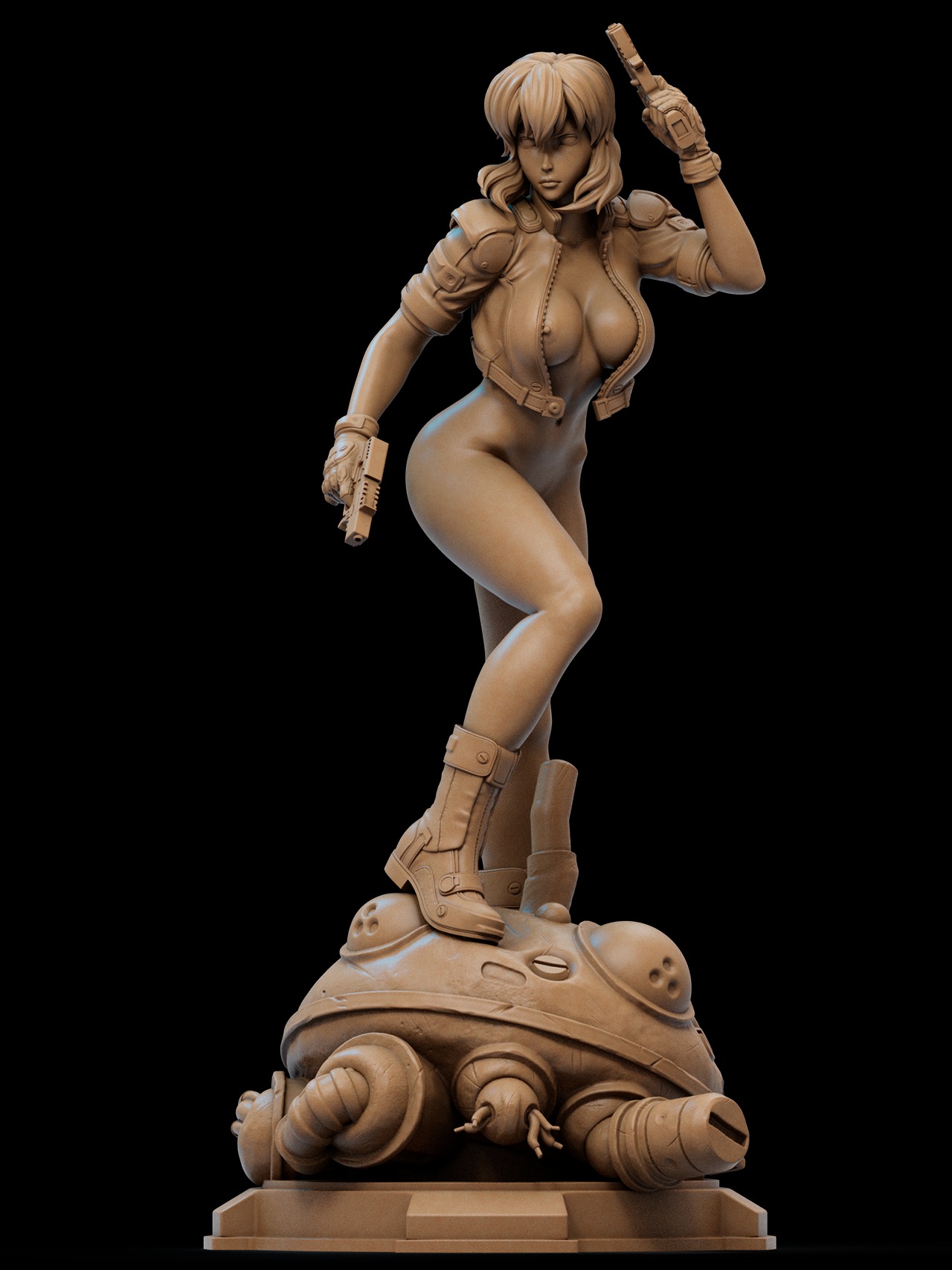 Motoko NSFW 3D Print 3D print model_4