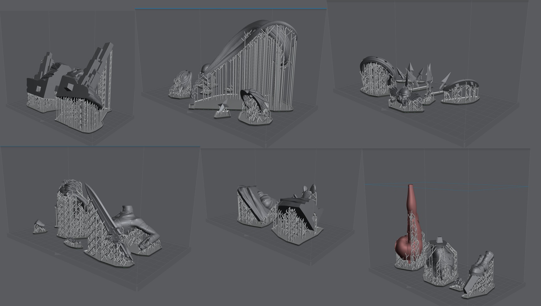 Caesar King ZZZ Zenless Zone Zero 3D print model_5