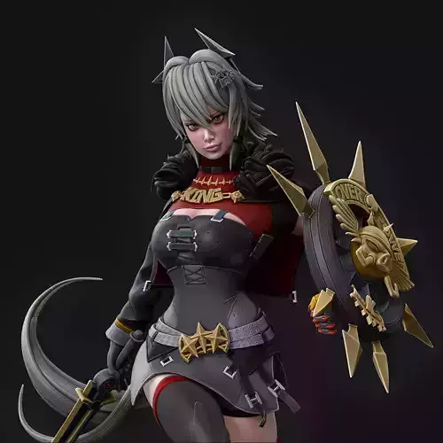 Caesar King  ZZZ Zenless Zone Zero 3D print model