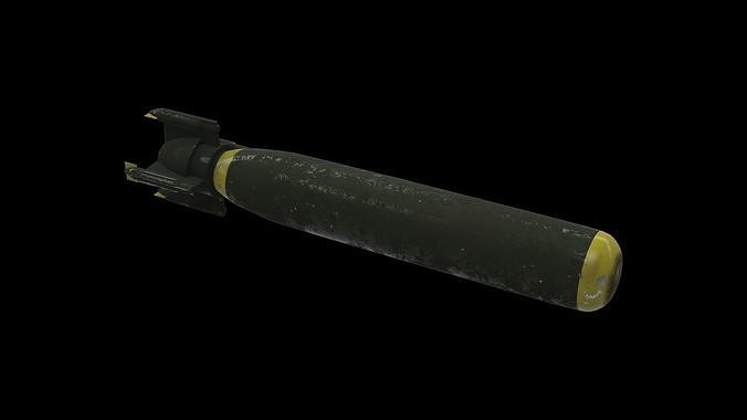 torpedo 01 3D model