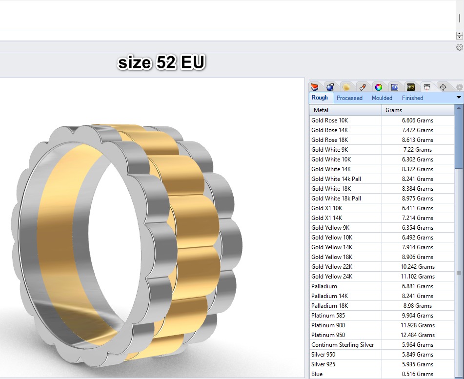 wideng ring two tone 8mm wide size 52 3D print model_3