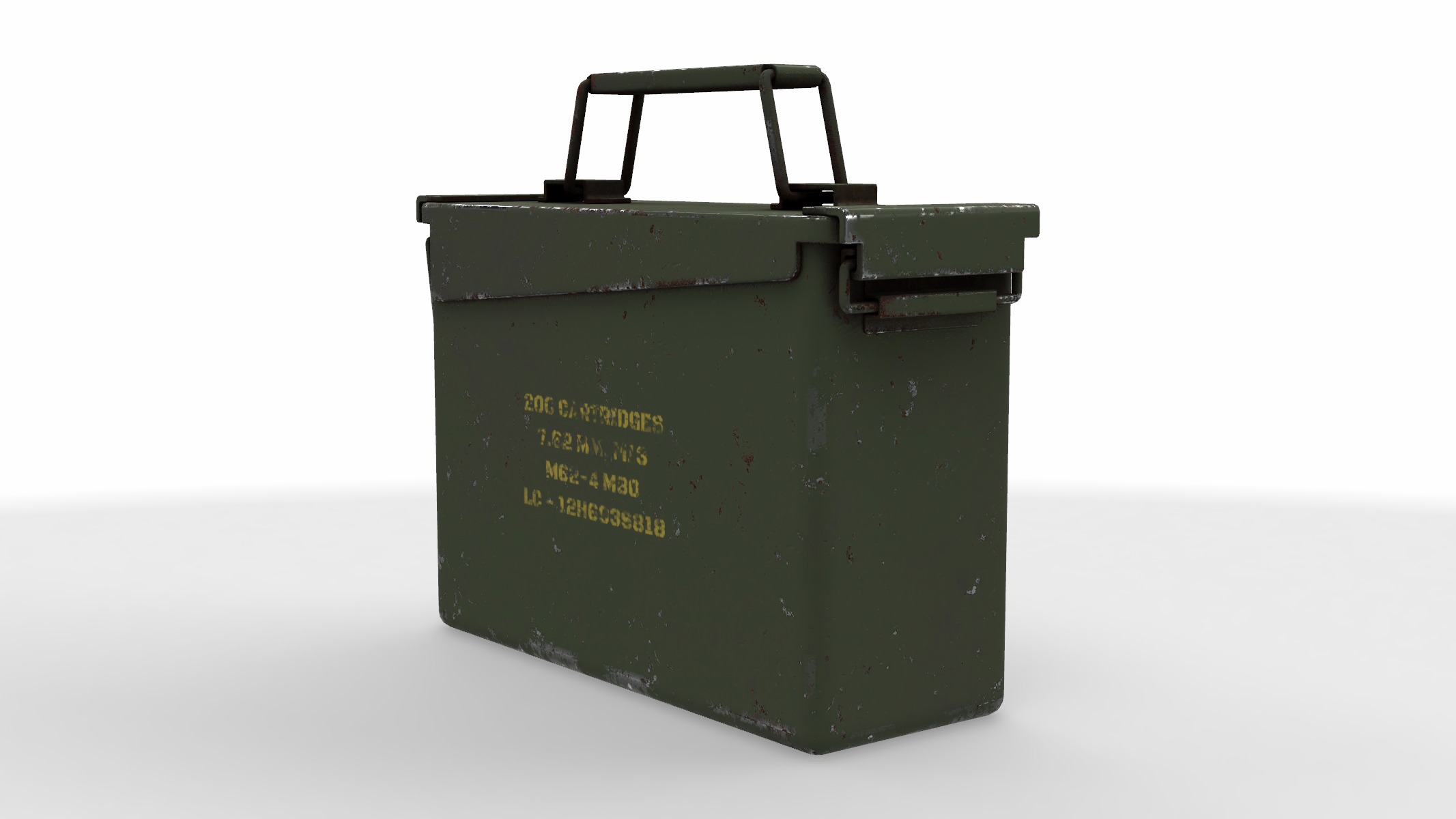 thin crate 02 3D model_2