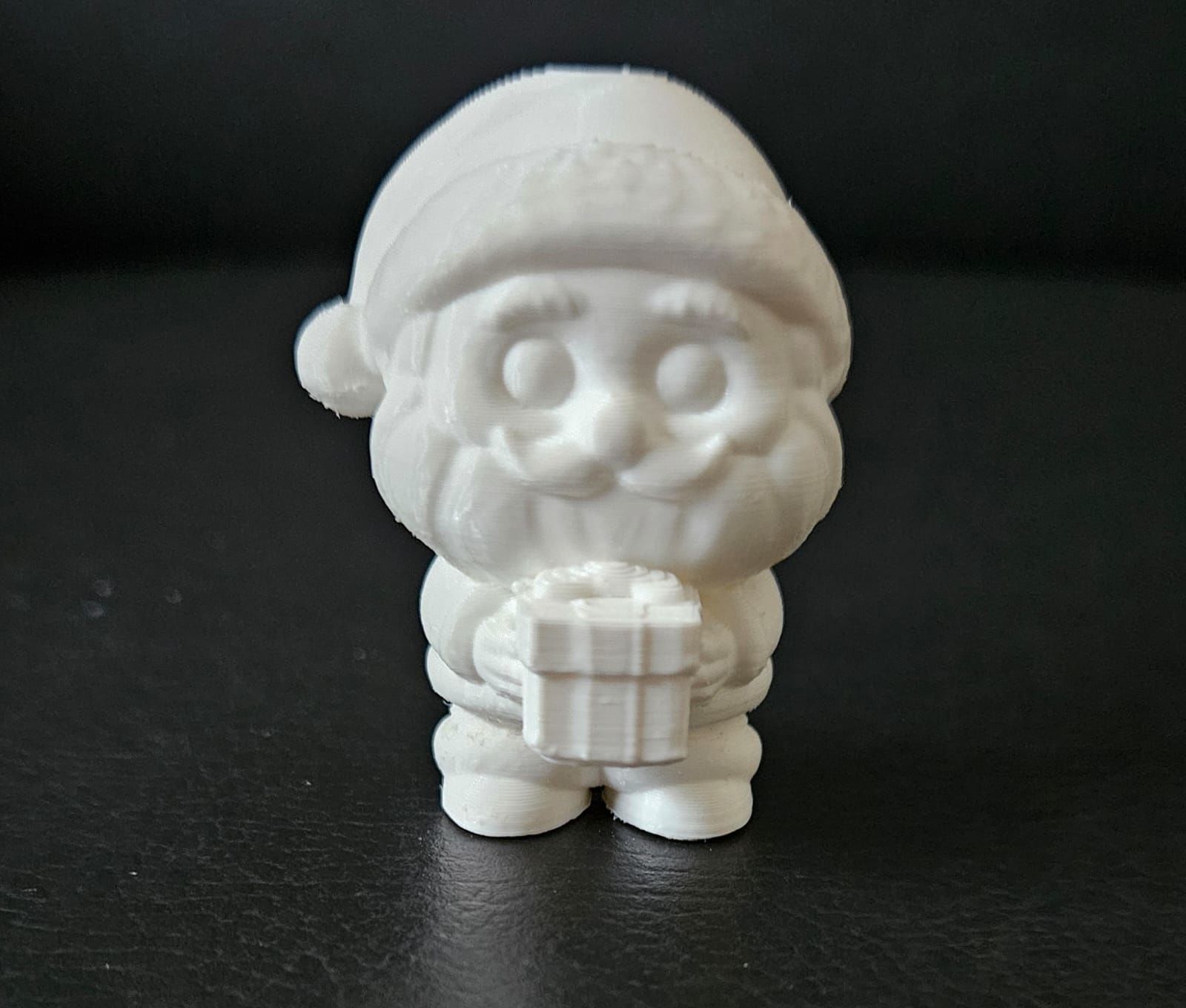 Santa Claus with Present 3D print model_14