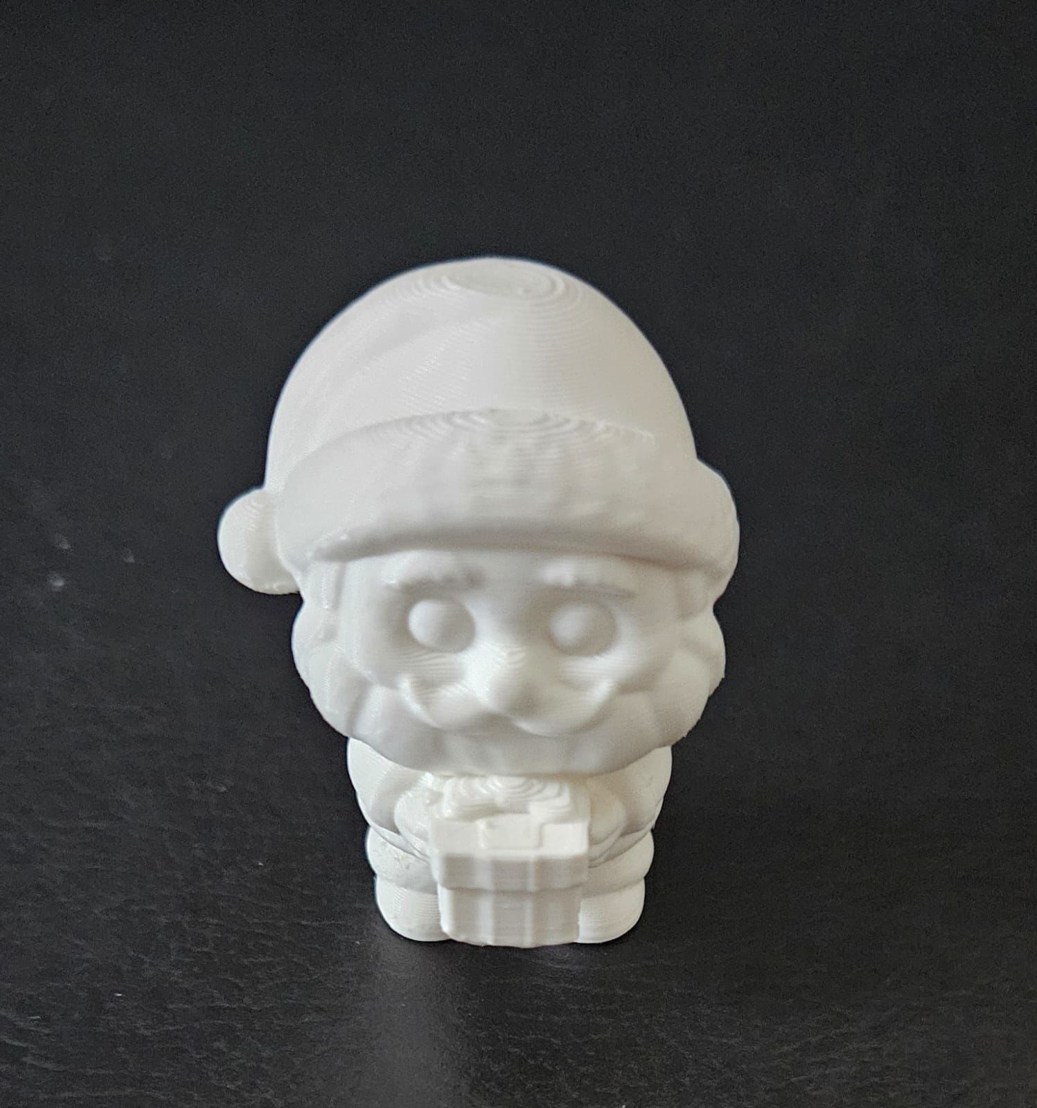 Santa Claus with Present 3D print model_15