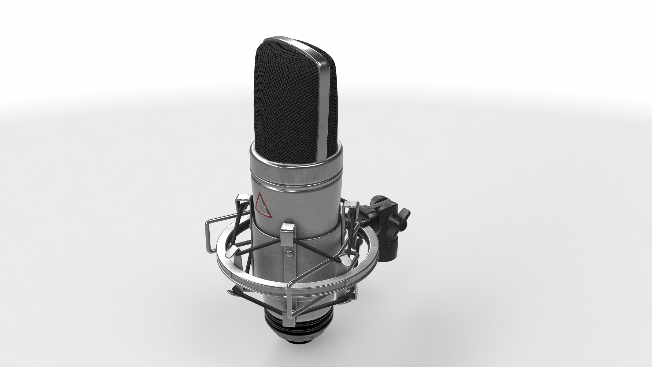 studio microphone 3D model_3