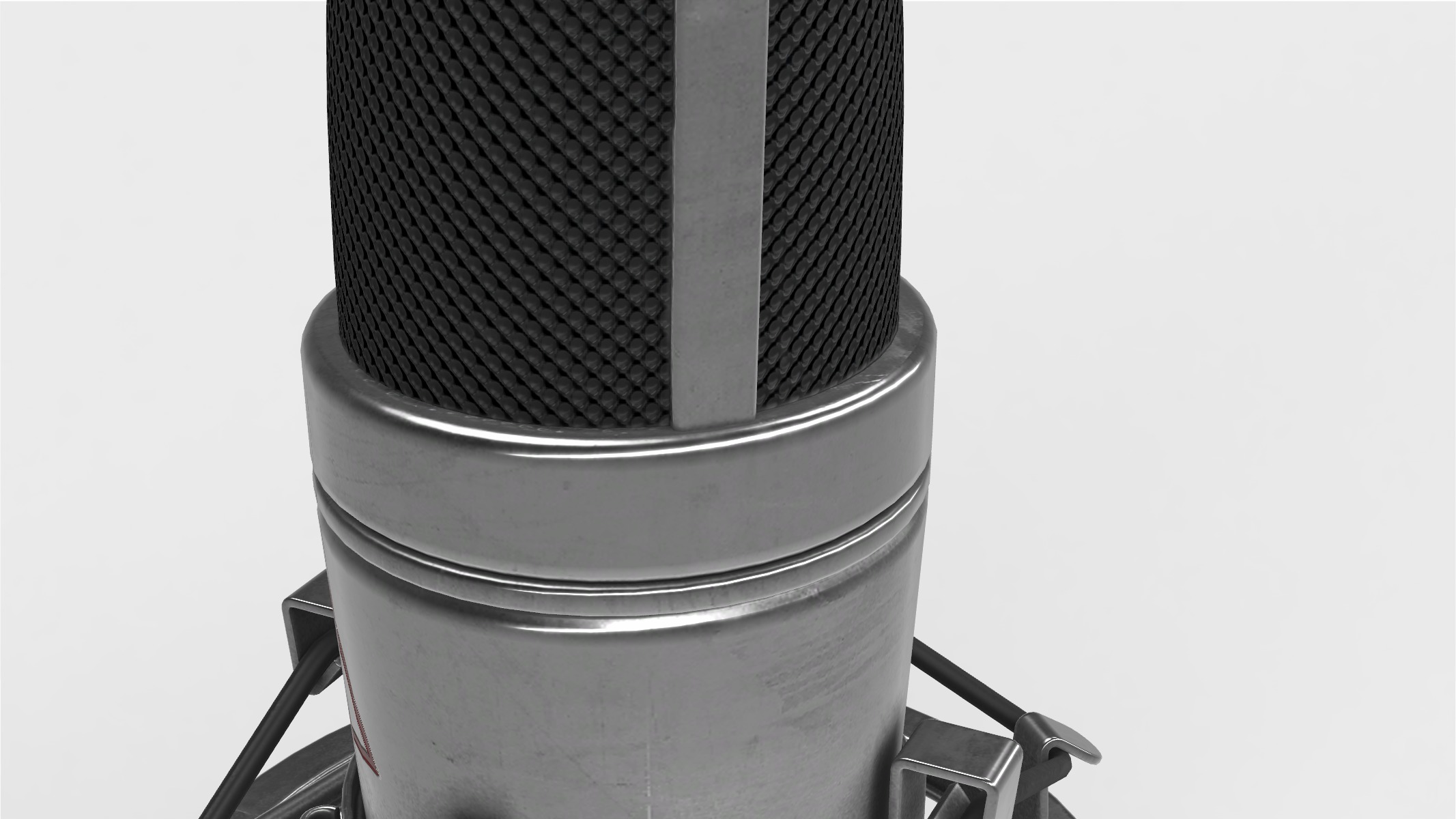 studio microphone 3D model_5