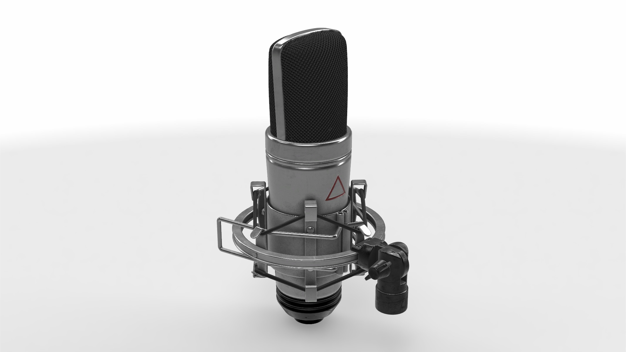 studio microphone 3D model_2