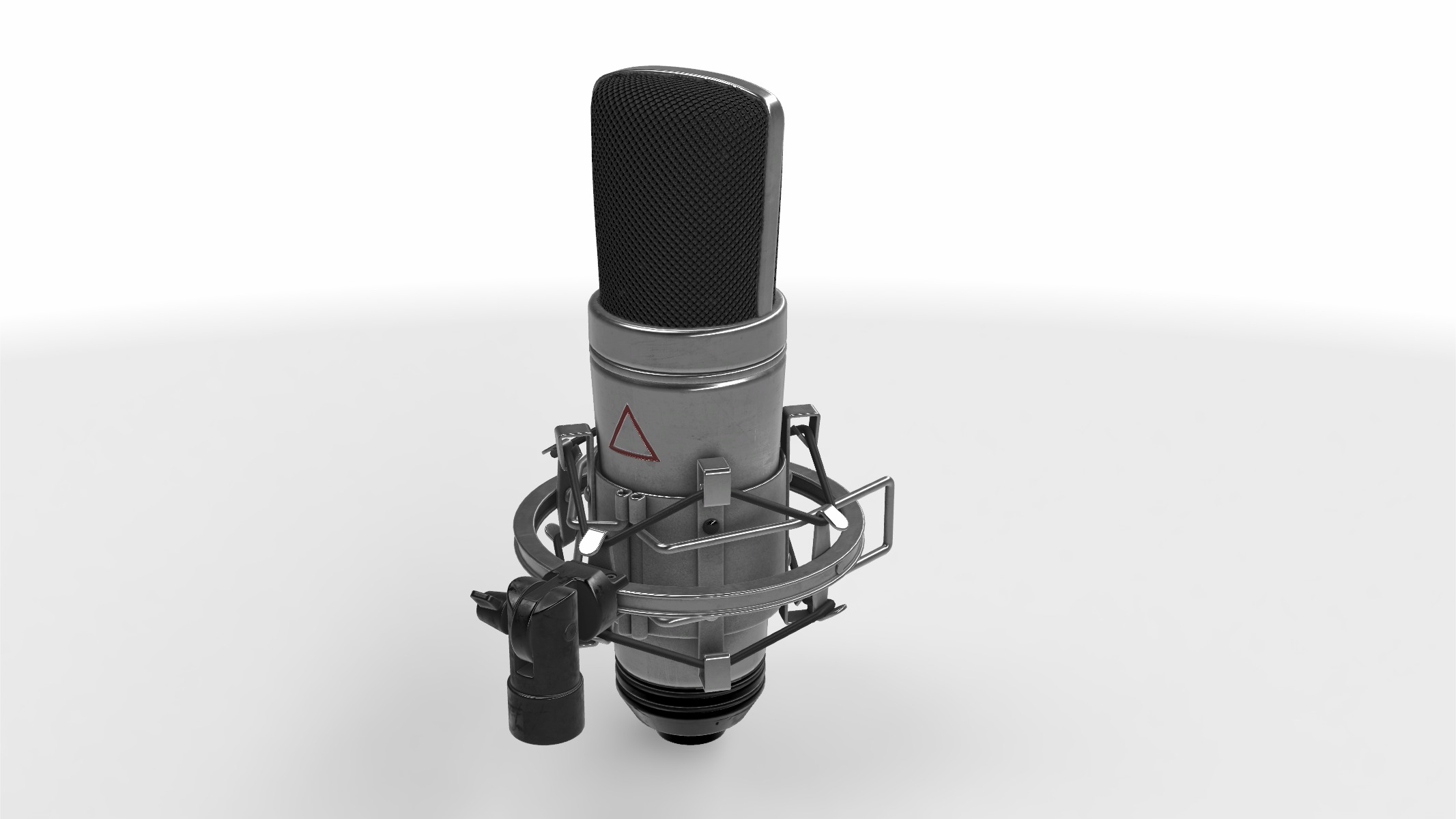 studio microphone 3D model_1