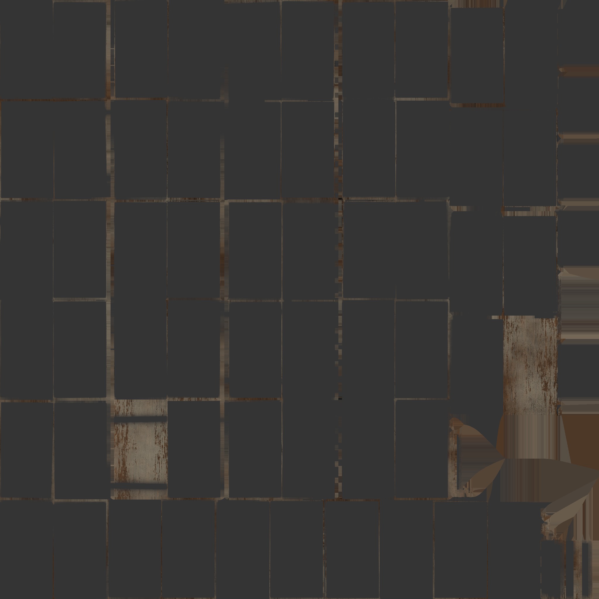 damaged plates 3D model_6