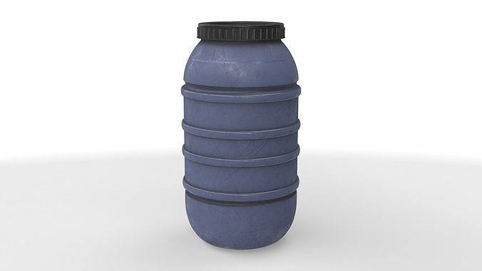 storage drum 01 3D model